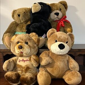 Brown and Black Teddy Bear Collection